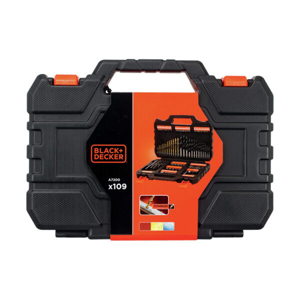Zestaw wierteł Black & Decker  a7200-x Aktówka 109 Części - obrazek 3