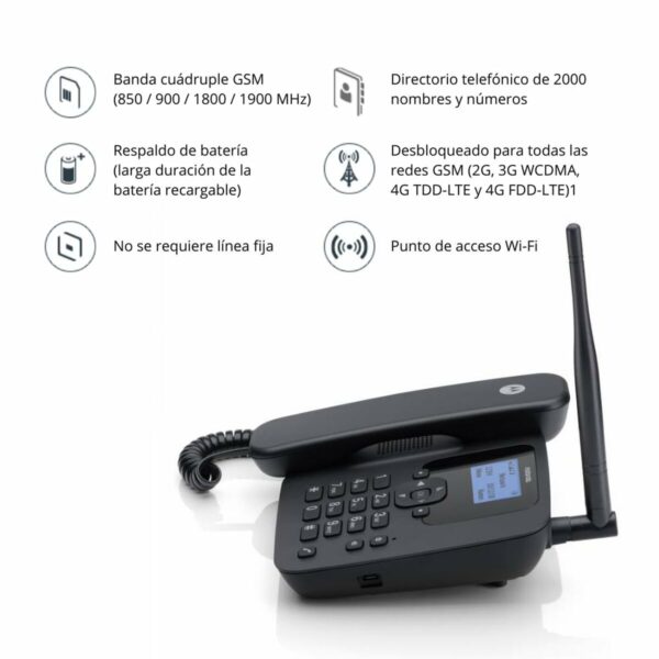 Telefon Stacjonarny Motorola - obrazek 3