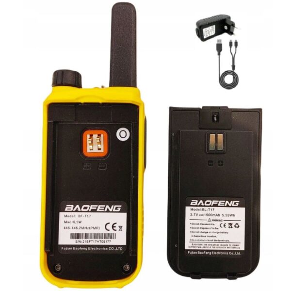 Walkie-Talkie Baofeng BF-T17 - obrazek 3