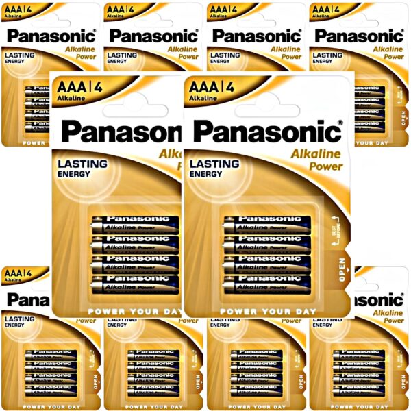 40x najmocniejsze baterie alkaliczne Panasonic Power LR03 AAA - obrazek 5