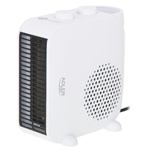 Wentylator grzejnik Adler AD 7725w 2000W - Biały, 2 poziomy mocy