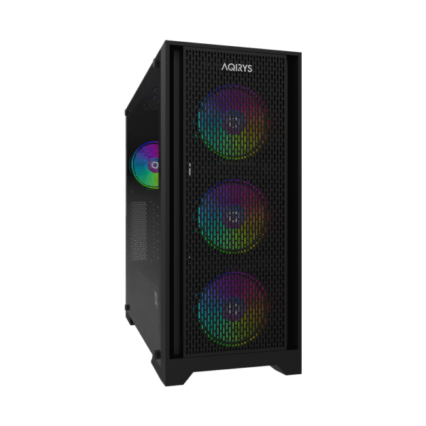 AQIRYS Obudowa do komputera AVIOR black - obrazek 4