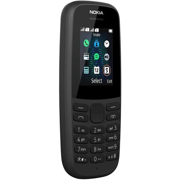 Telefon komórkowy Nokia 105 2019 1,77" 2 GB Czarny