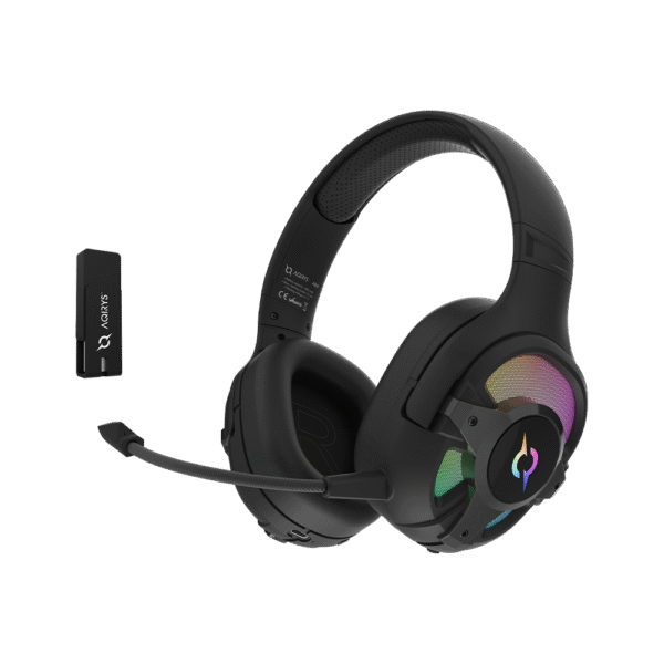 AQIRYS Słuchawki Dual Mode: Wirelles&BT+Wired ARA black - obrazek 11