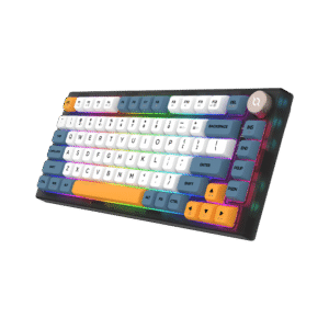 AQIRYS Klawiatura mechaniczna 75%/82 klawiszy Dual Mode: Wirelles&BT+Wired LIBERTAS black