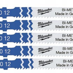 Brzeszczot teowy do wyrzynarki zestaw brzeszczotów do metalu 5szt MILWAUKEE
