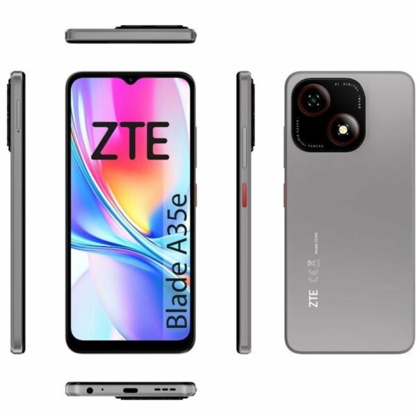 Smartfony ZTE Blade A35E Octa Core 2 GB RAM 32 GB Szary - obrazek 3