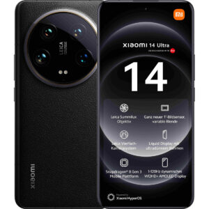 Smartfony Xiaomi 14 Ultra 6,73" 16 GB 512 GB Czarny