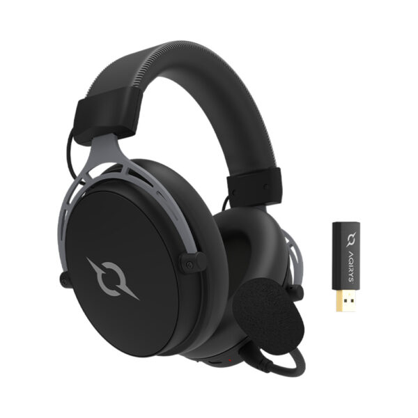 AQIRYS Słuchawki bezprzewodowe Wirelles 2.4GHz ANDROMEDA PRO black - obrazek 14