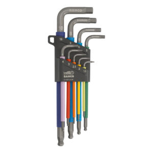 Zestaw Kluczy Imbusowych Bahco 1,5 mm - 10 mm 9 Części