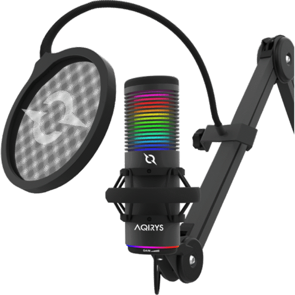 AQIRYS Mikrofon przewodowy GALILEO black - obrazek 2
