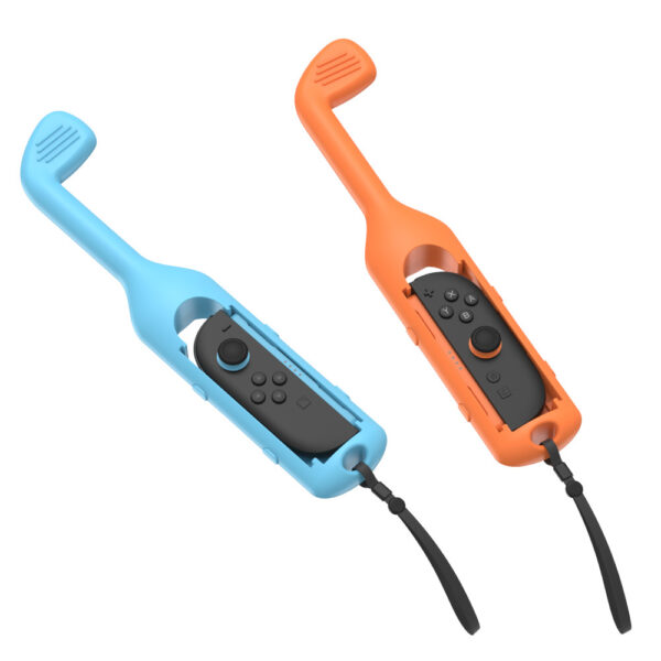 YAXO Uchwyt do Joy-Con GOLF SET do NS/NS2 Inferno Orange&Hydro Blue - obrazek 4