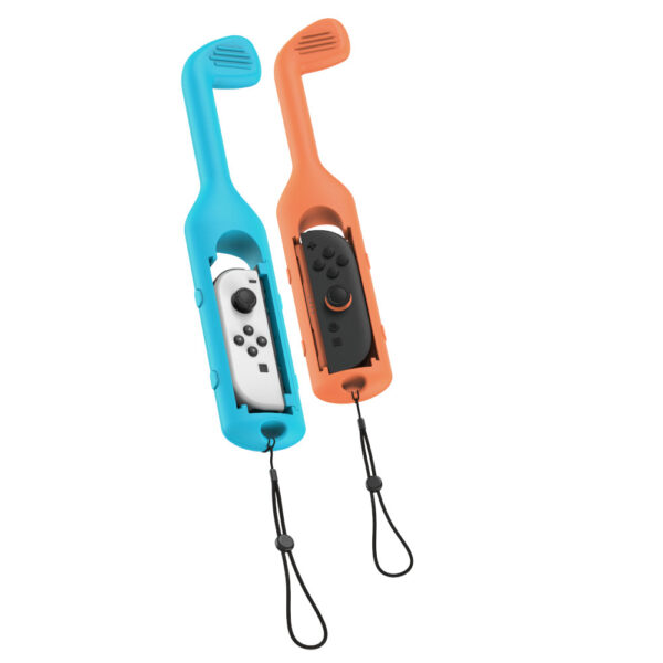 YAXO Uchwyt do Joy-Con GOLF SET do NS/NS2 Inferno Orange&Hydro Blue - obrazek 7