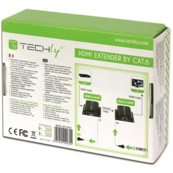 Nadajnik/odbiornik Techly IDATA EXT-E70I - obrazek 8