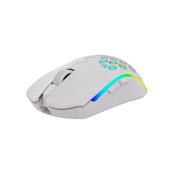 AQIRYS Myszka Dual Mode: Wirelles+Wired POLARIS white - obrazek 4