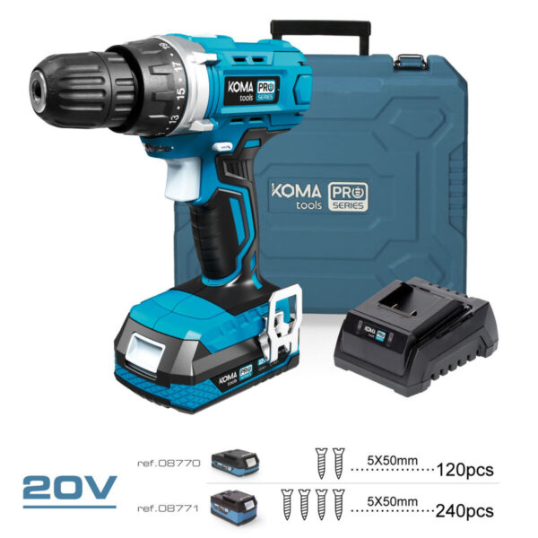 Zestaw wiertło i akcesoria Koma Tools Pro Series Wkrętak 40 Części - obrazek 3