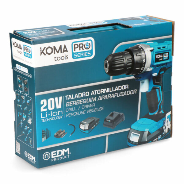 Zestaw wiertło i akcesoria Koma Tools Pro Series Wkrętak 40 Części - obrazek 6