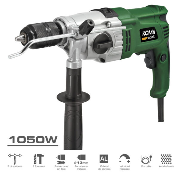 Zestaw wiertło i akcesoria Koma Tools 1050 W 220-240 V - obrazek 2