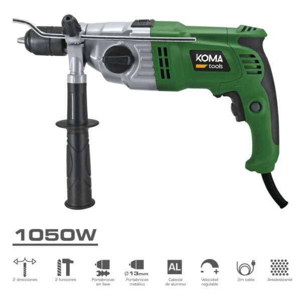 Zestaw wiertło i akcesoria Koma Tools 1050 W 220-240 V - obrazek 3