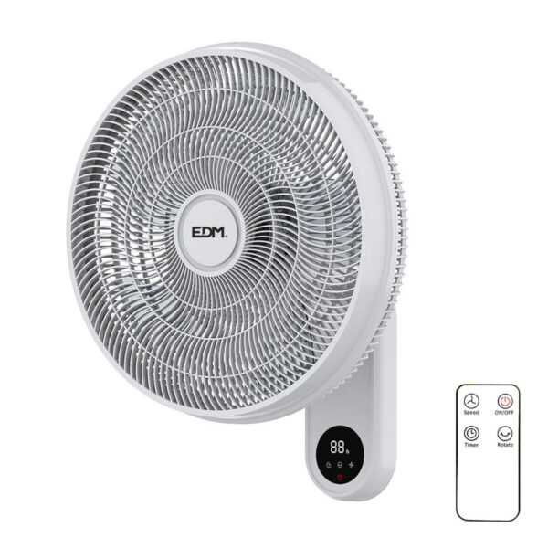 Wentylator ścienny EDM Biały 50 W