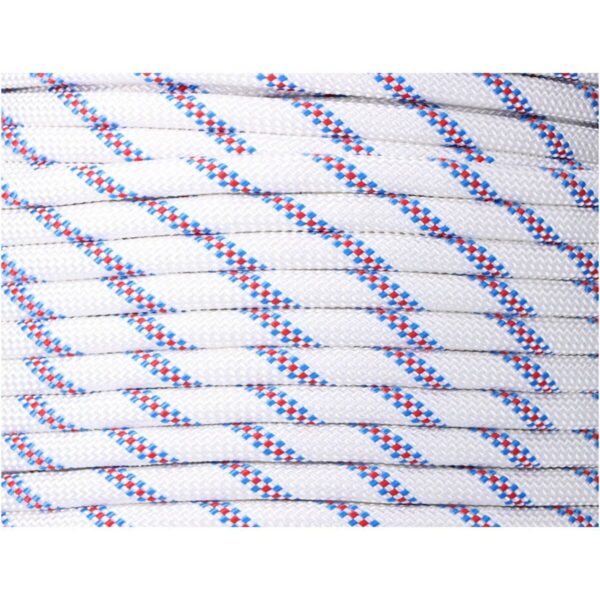Sznurek EDM 87936 Driza Biały Poliester 14 mm x 100 m Pleciony - obrazek 2