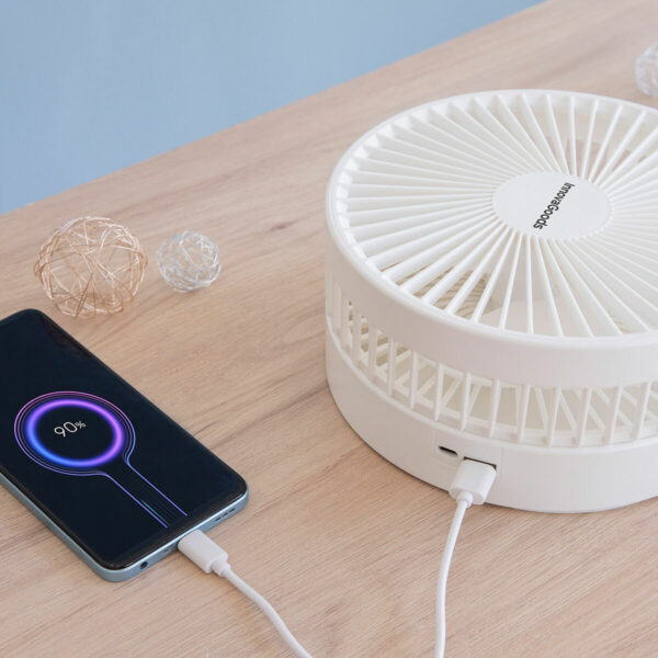 Składany Wentylator Akumulatorowy 3 w 1 Fandle InnovaGoods Ø7,7'' 7200 mAh - obrazek 3