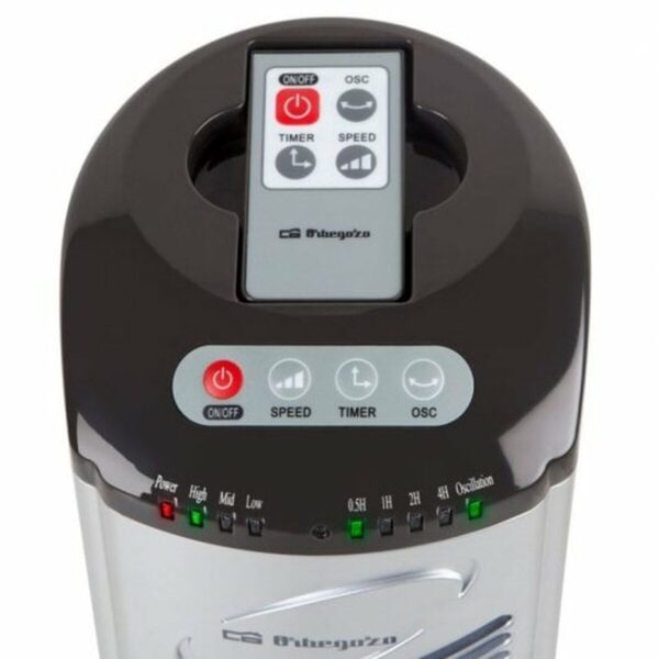 Wentylator wieżowy Orbegozo TWM 0975 45 W Szary - obrazek 4