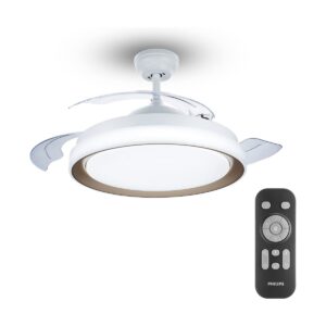 Wentylator sufitowy z oświetleniem Philips Atlas Złoty 35 W 28 W 4500 Lm (2700 K)