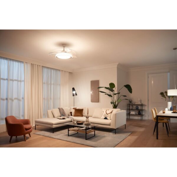Wentylator sufitowy z oświetleniem Philips Atlas Złoty 35 W 28 W 4500 Lm (2700 K) - obrazek 4