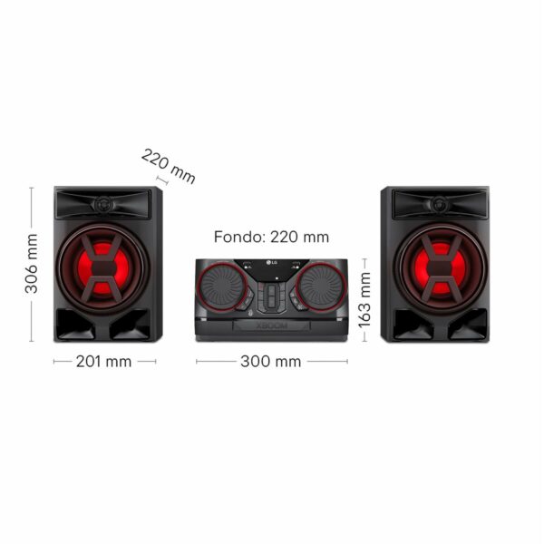 Miniwieża Hi-fi LG CK43N - obrazek 2