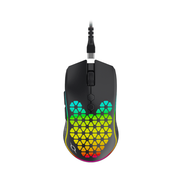 AQIRYS Myszka Dual Mode: Wirelles+Wired POLARIS black - obrazek 6