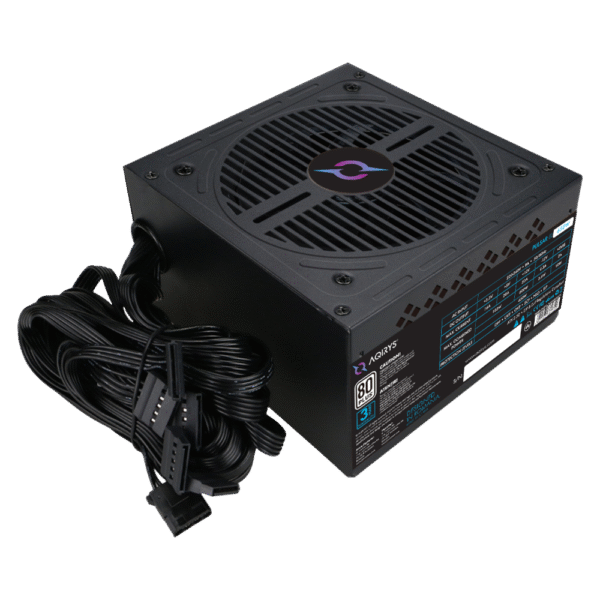 AQIRYS Zasilacz ATX / 80 Plus White Certified PULSAR SI 650W 3YW black - obrazek 2