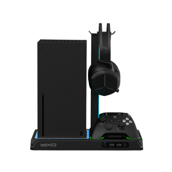 YAXO Podstawka chłodząca i ładująca XENO FROST do XBOX Series X/S Techno Black