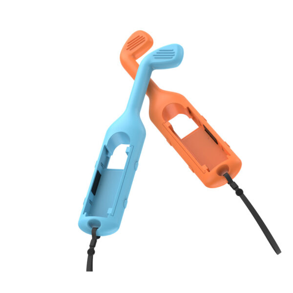 YAXO Uchwyt do Joy-Con GOLF SET do NS/NS2 Inferno Orange&Hydro Blue - obrazek 3
