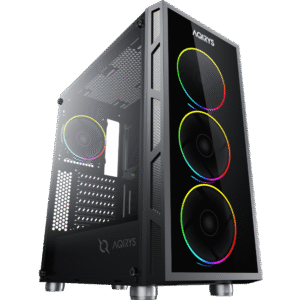 AQIRYS Obudowa do komputera ANTARES ARGB black