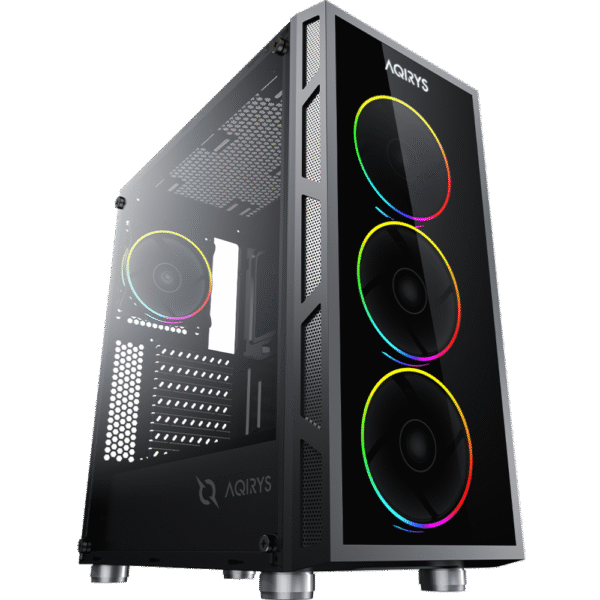 AQIRYS Obudowa do komputera ANTARES ARGB black