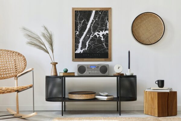 Odtwarzacz JVC RD-E861B-DAB wieża z Bluetooth DAB+ AUX USB, pilot - obrazek 12