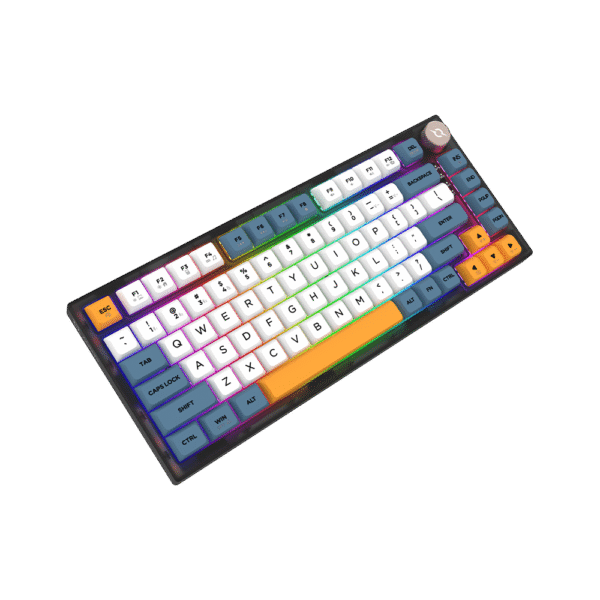 AQIRYS Klawiatura mechaniczna 75%/82 klawiszy Dual Mode: Wirelles&BT+Wired LIBERTAS black - obrazek 8
