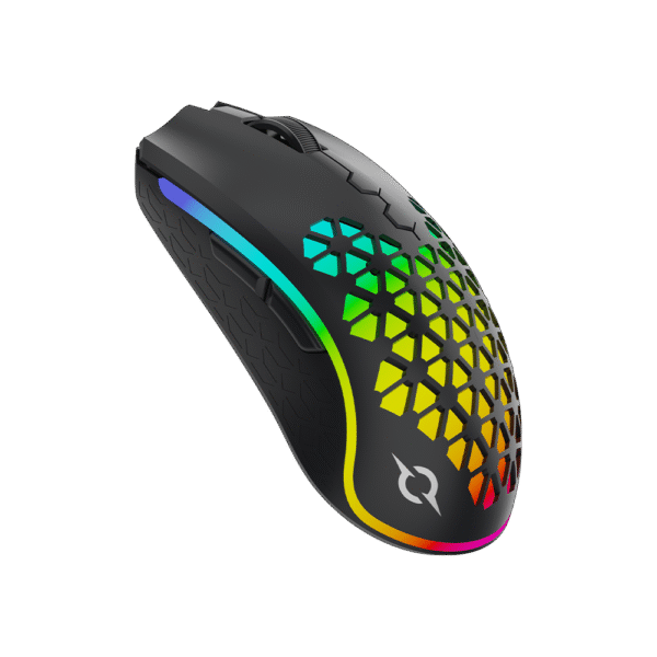 AQIRYS Myszka Dual Mode: Wirelles+Wired POLARIS black