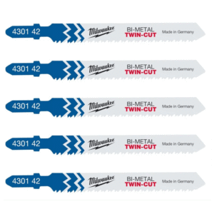 Brzeszczot do wyrzynarki zestaw brzeszczotów do aluminium 5 sztuk MILWAUKEE