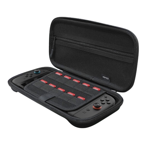 YAXO Etui do konsoli SCUTUM do NS/NS2 Techno Black - obrazek 3