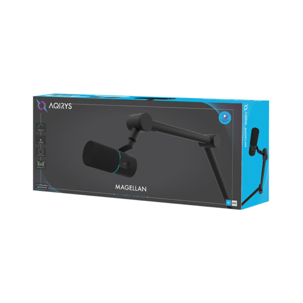 AQIRYS Mikrofon przewodowy MAGELAN black - obrazek 13
