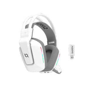 AQIRYS Słuchawki Dual Mode: Wirelles&BT+Wired ALYA V2.0 white