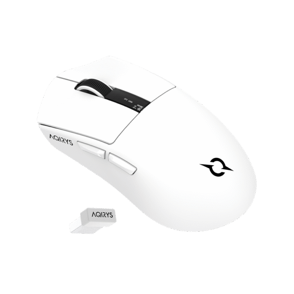 AQIRYS Myszka Dual Mode: Wirelles+Wired ZEPHYR white - obrazek 3