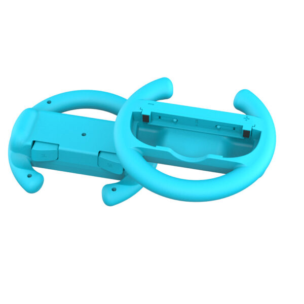 YAXO Uchwyt do Joy-Con WHEELS SET do NS/NS2 Inferno Orange&Hydro Blue - obrazek 3
