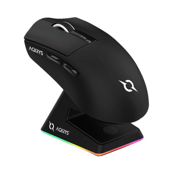 AQIRYS Myszka Dual Mode: Wirelles+Wired ZEPHYR black - obrazek 7