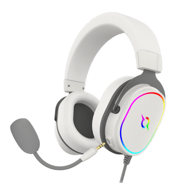 AQIRYS Słuchawki przewodowe ALTAIR 7.1 RGB white - obrazek 6