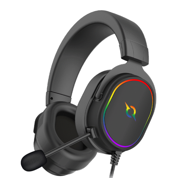 AQIRYS Słuchawki przewodowe ALTAIR 7.1 RGB black - obrazek 4