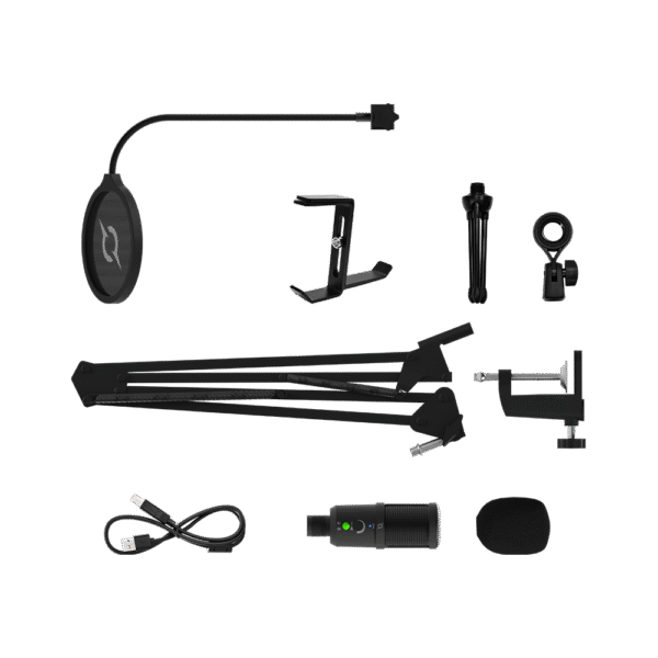 AQIRYS Mikrofon przewodowy VOYAGER black - obrazek 10