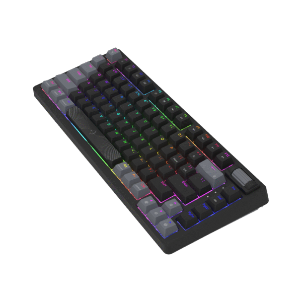 AQIRYS Klawiatura mechaniczna 75%/81 klawiszy przewodowa ADARA MINI black/grey - obrazek 8